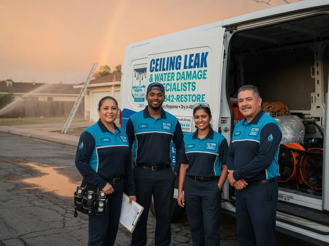 Ceiling Leak Cleanup company in Elton, WI