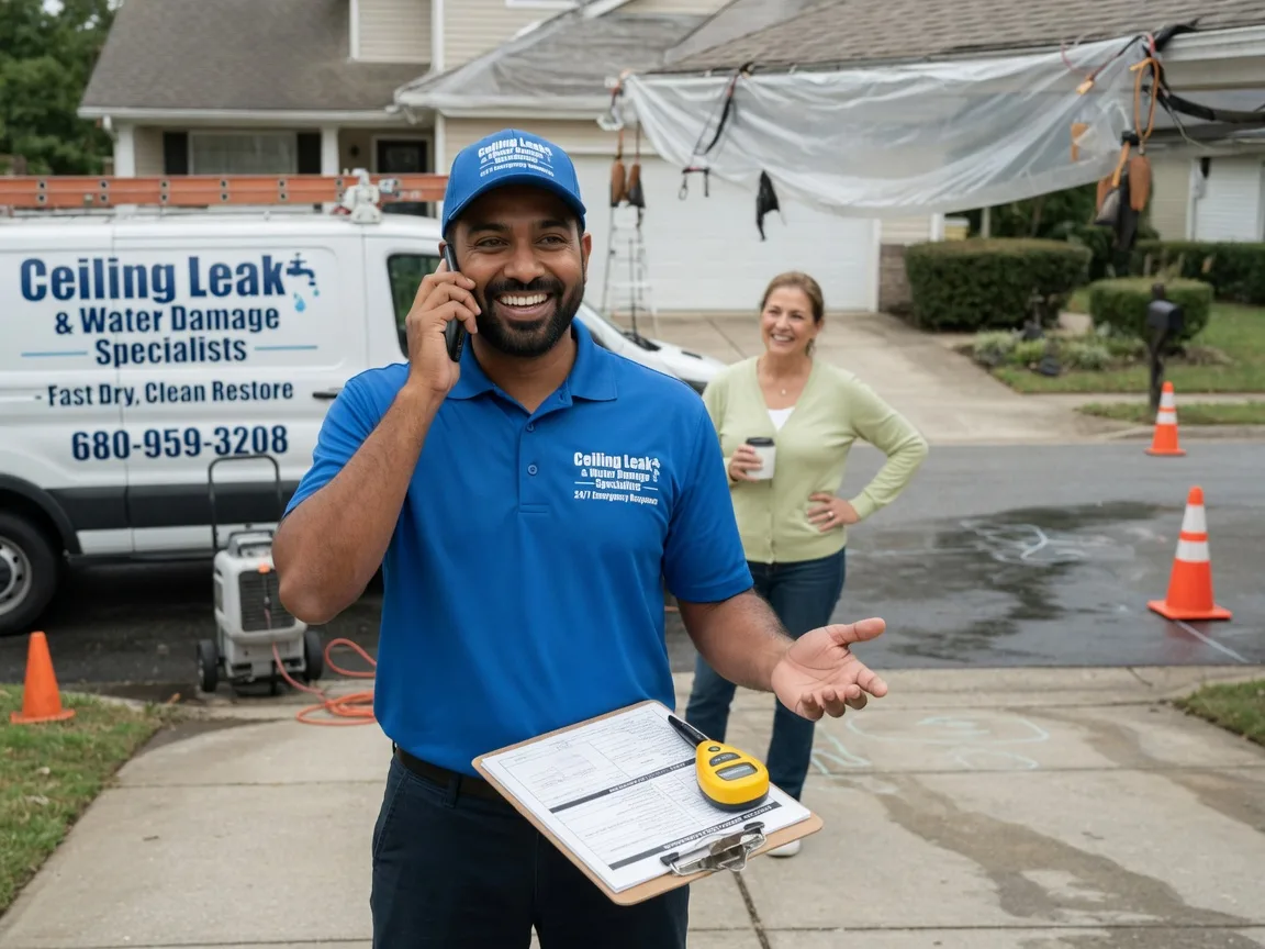 Ceiling Leak Cleanup Elton, WI FAQs
