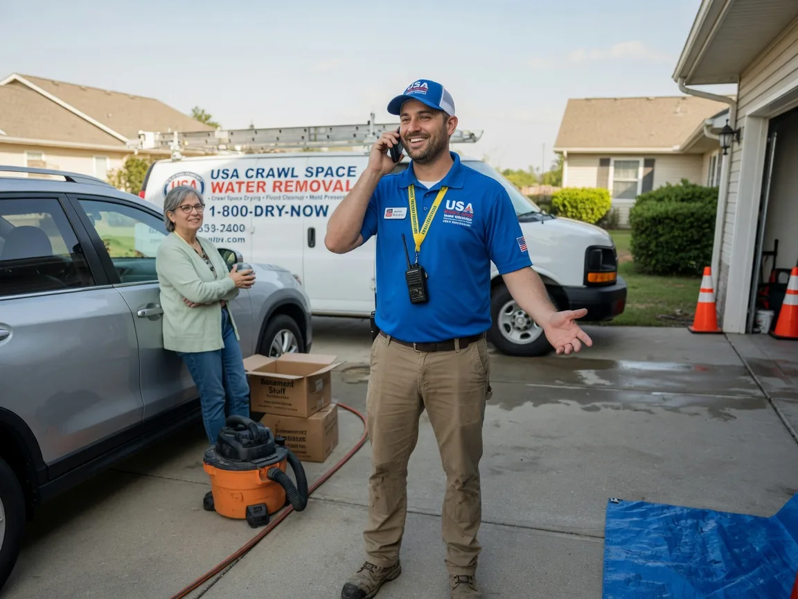 Crawl Space Water Removal Elton, WI FAQs